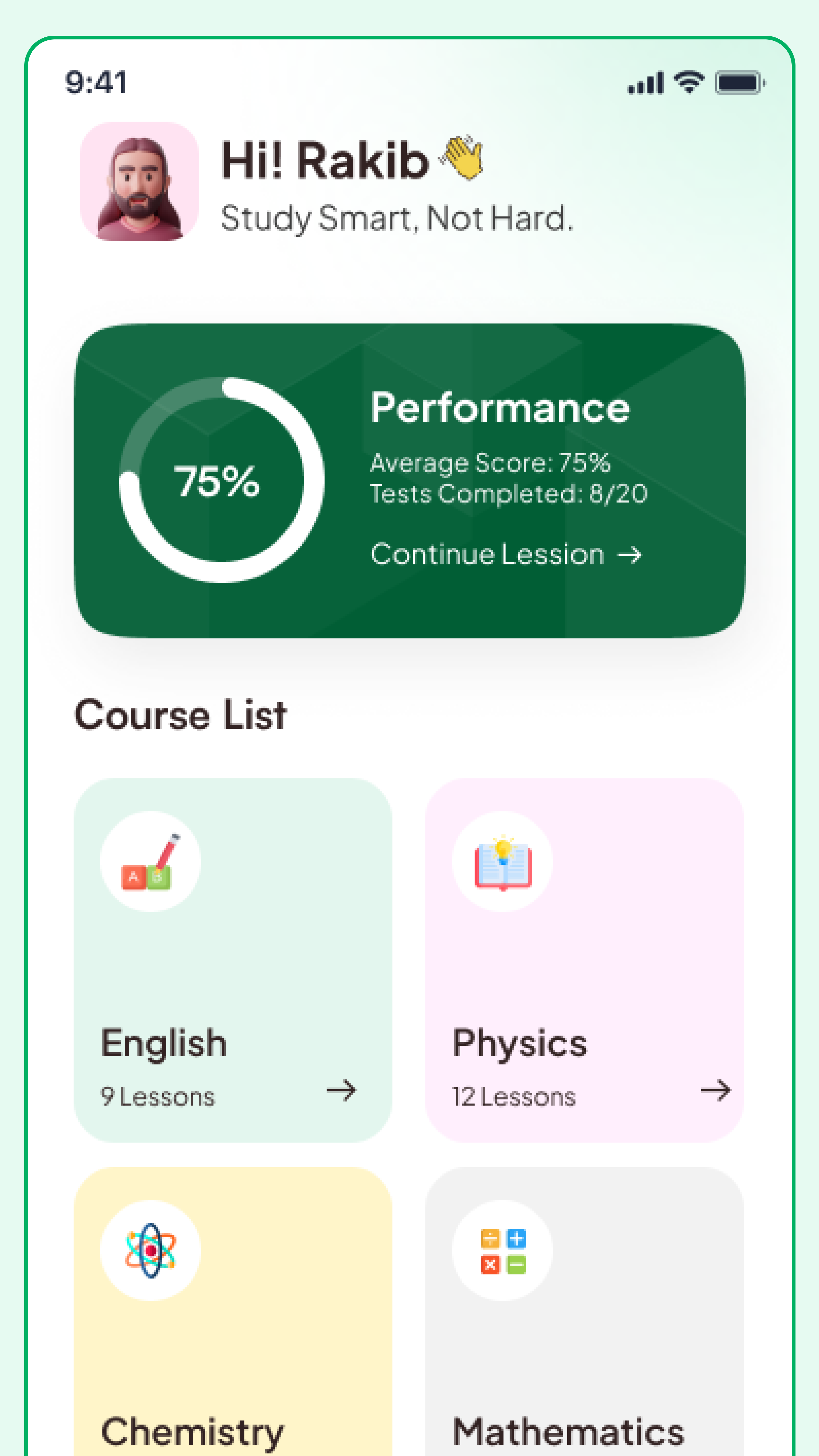 SmartPrepx App Dashboard