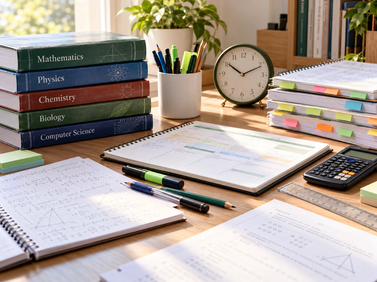 Organized academic resources prepared for focused learning and future success